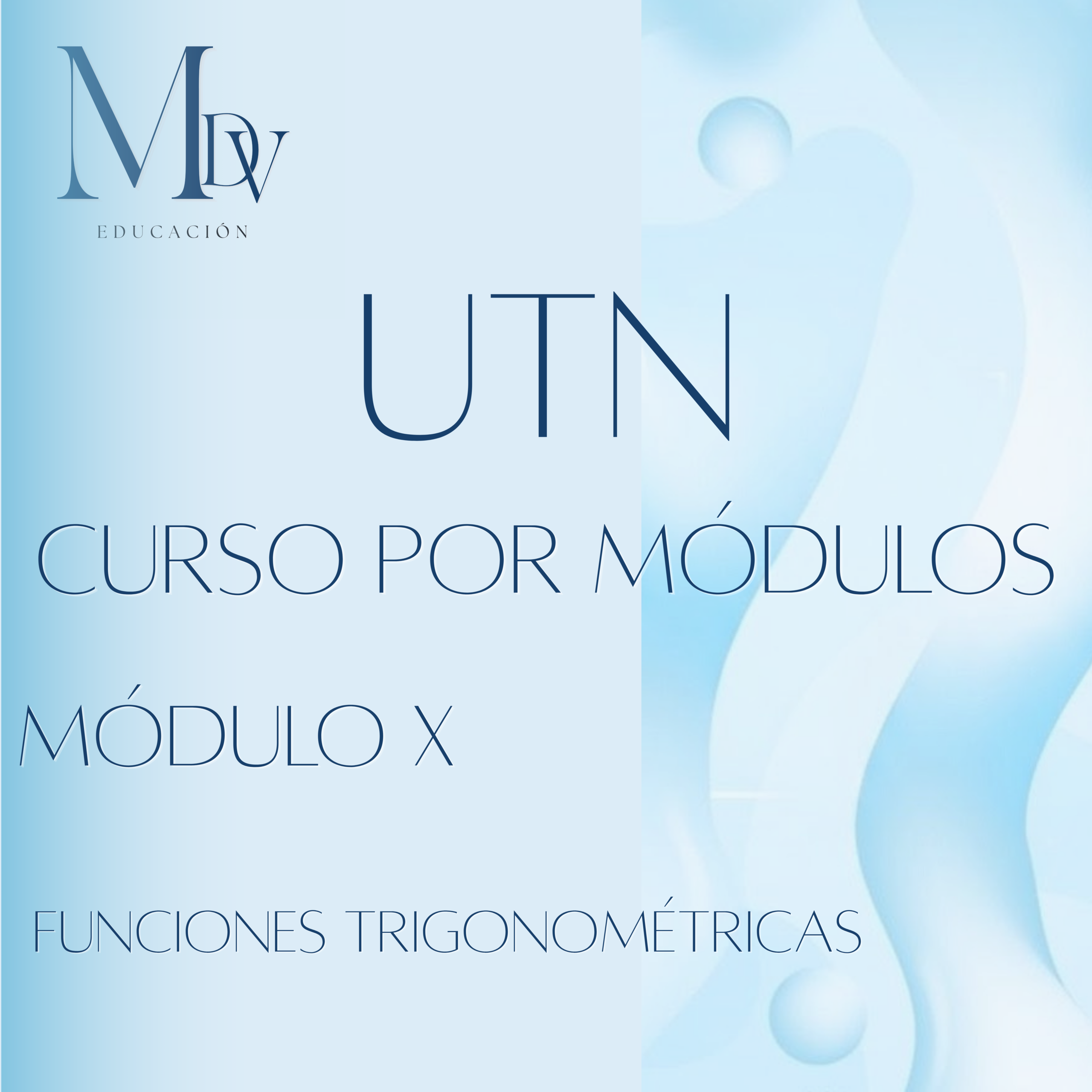 WEB portada UTN MÓDULO X